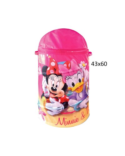 Корзина для игрушек D-3502   Minnie Mouse в сумке ,43*60 см