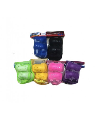 Защита CE-102620  наколенники, налокотники в сетке, 6 цветов