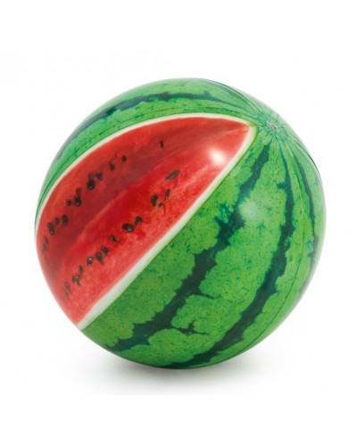 Мяч надувной 58075 "Арбуз" цветн. от 3 лет 107см