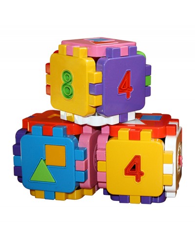Іграшка дитяча "Кубик-логіка" 013120