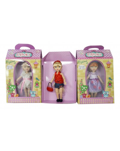 Кукла "Olivia" 2092  серия "Classic", 10 видов, с аксессуаром, в коробке 16*6*28см