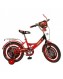 Велосипед детский мульт 20 д. P 2031 C-1 ТЧ, звонок, зеркало, красно-черный, в кор-ке,137-93-62см